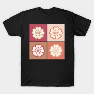 Japanese Aesthetic Cherry Blossom Sakura Pop Art Streetwear Flowers 534 T-Shirt